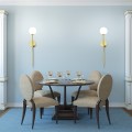 Nástěnná lampa 90CM APP582-1W zlatá