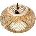 Závěsná lampa La Belle Boho III černá/hnědá