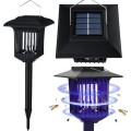 Solární LED lampa Borno 57 cm proti hmyzu černá
