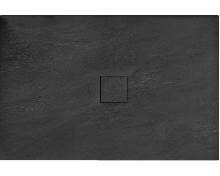 Sprchová vanička Rea Stone 90x120 cm černá