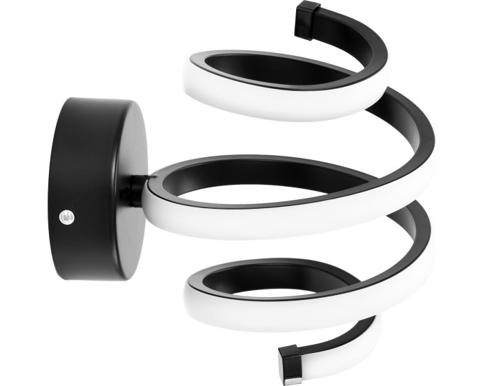 Nástěnná lampa Kinkiet LED černá