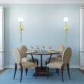 Nástěnná lampa 52CM APP578-1W zlatá