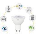 LED žárovka GU10 7W RSL043 teplá bílá