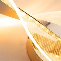 Nástěnné LED svítidlo G031-W zlaté/neutrální bílá