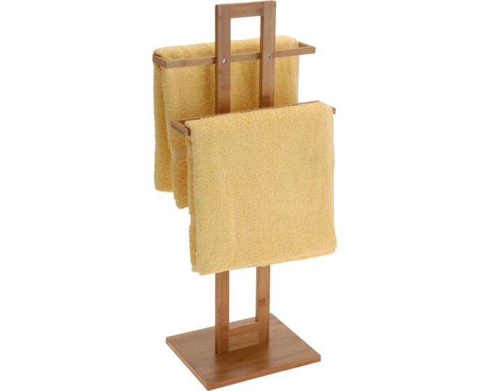 Stojací věšák Bamboo na ručníky
