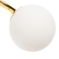Závěsná lampa La Belle XXXXIII zlatá/bílá
