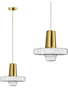 Stropní svítidlo APP553-1CP LED zlaté