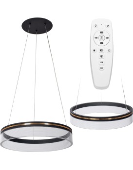 Závěsná lampa La Belle XXVIII černá