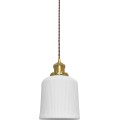 Stropní svítidlo Elegancia bílé/zlaté