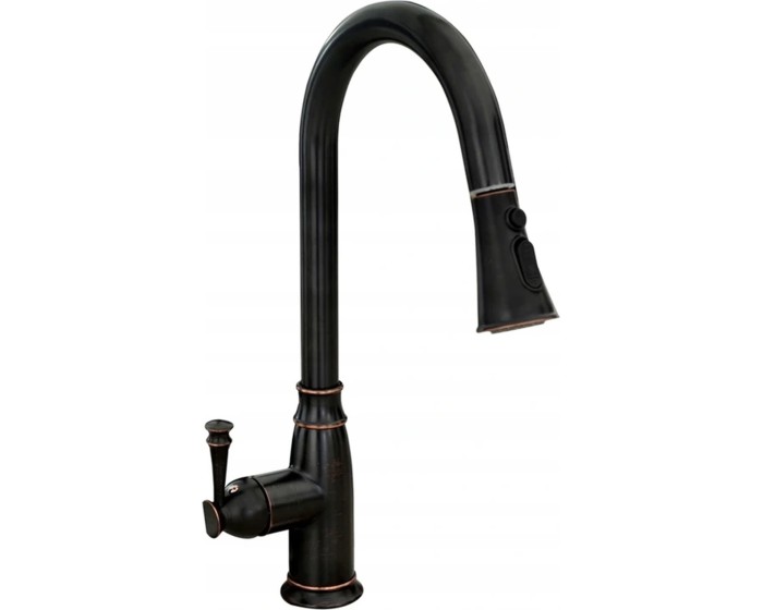 Umyvadlová baterie Rea Deco Old Black