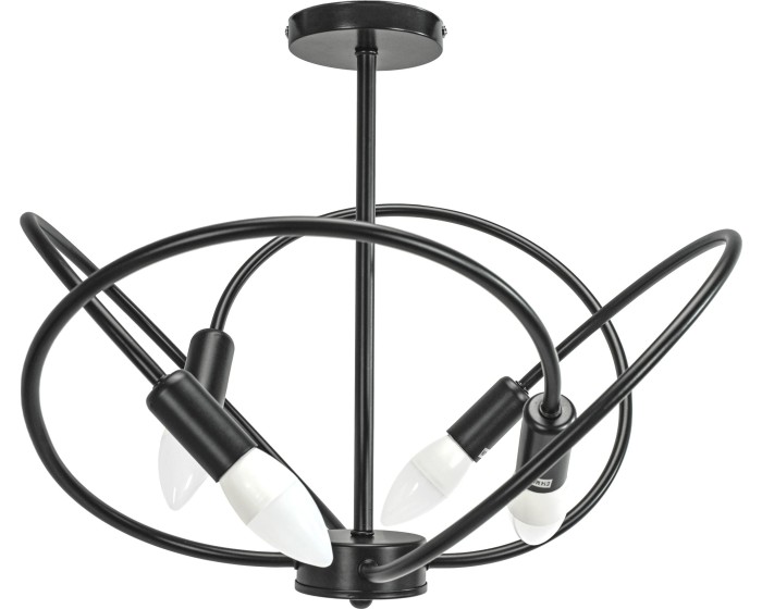 Stropní svítidlo Lampa 4 APP1093-4C černé