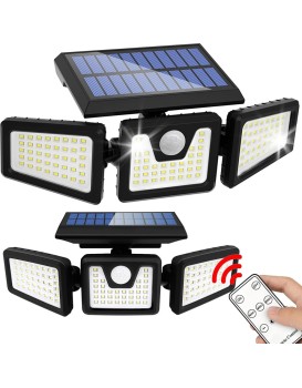 Nástěnná solární LED lampa Vrena černá