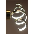 Nástěnná lampa LED SPRING APP827-W zlatá