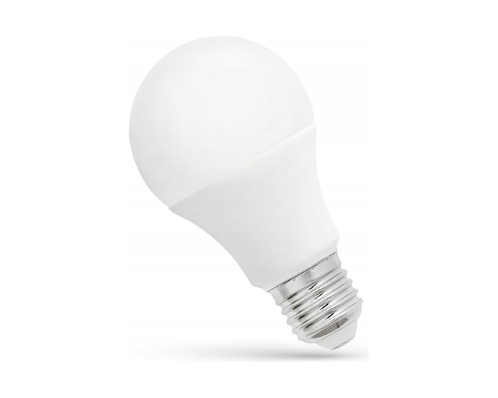 LED žárovka GLS 5W E-27 studená bílá