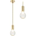 Stropní svítidlo Misha retro gold