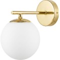 Nástěnná lampa Ball III zlatá