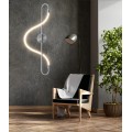 Nástěnná LED lampa Kinkiet IX chrom