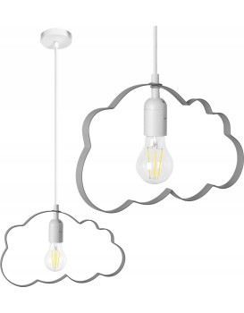 Stropní svítidlo TooLight Cloudie šedá