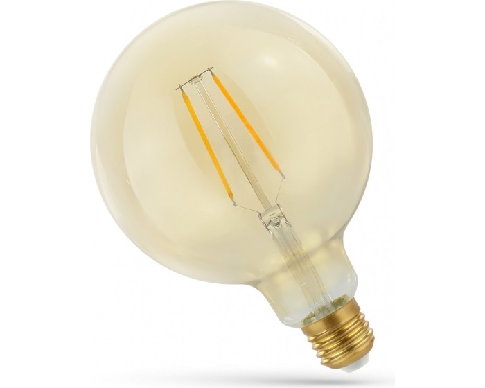 LED žárovka GLOB 4,9W E27 COG RETROSHINE teplá bílá