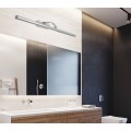 LED koupelnová svítilna nad zrcadlo 9W 70CM APP366-1W chrom