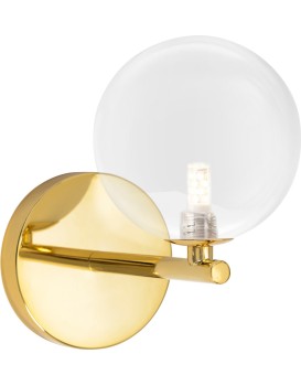 Nástěnná lampa KINKIET STYLE XVI zlatá
