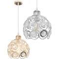 Stropní svítidlo TooLight Loft Crystal I stříbrná