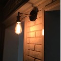 Nástěnná lampa Retro Gold APP618-1W