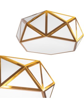 Stropní svítidlo Luxury 45 cm zlaté