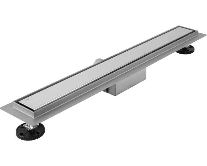 Lineární odtokový žlab Rea Neox 70 cm stříbrný