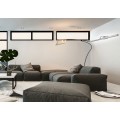 Koupelnové svítidlo 15W 106CM APP367-1W stříbrné