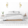Nástěnná lampa LED SPRING APP827-W zlatá