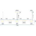 Stropní svítidlo LED APP929-CP zlaté