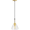 Závěsná lampa La Belle XXI zlatá