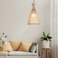 Závěsná lampa La Belle Boho II černá/hnědá