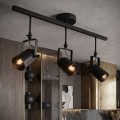 Trojité stropní svítidlo E27 APP487-3C černé