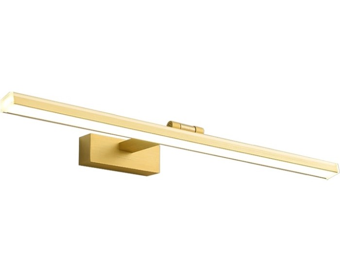 Koupelnové LED svítidlo APP835-1W 80 cm zlaté/neutrální bílá