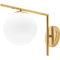 Nástěnná lampa Ball II 40 cm zlatá
