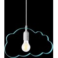 Stropní svítidlo TooLight Cloudie modrá