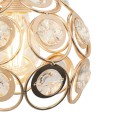 Stropní svítidlo TooLight Loft Crystal II zlatá