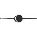 Koupelnové svítidlo s LED Round BLACK 40CM APP848-1W