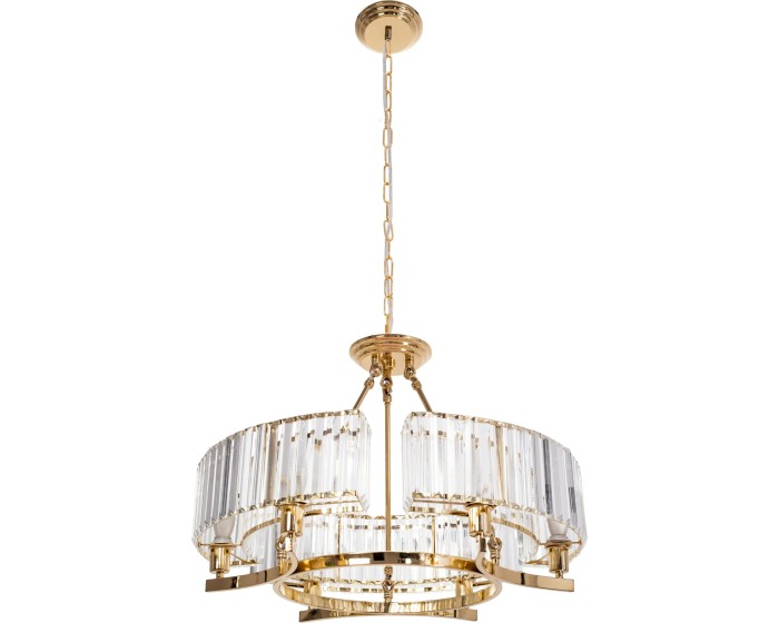 Závěsná lampa La Belle XXXXIV zlatá