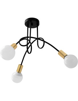 Závěsný lustr PARADISE 60 cm černý
