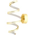 Nástěnná lampa LED SPRING APP827-W zlatá