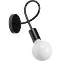 Nástěnná lampa Paradise černá