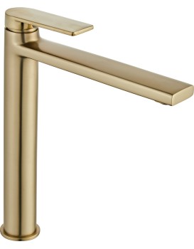 Umyvadlová baterie REA Verso Brush Gold vysoká