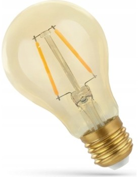 LED žárovka Edison E-27 230V 2W LED teplá bílá