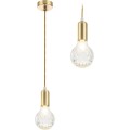 Stropní svítidlo Misha retro gold