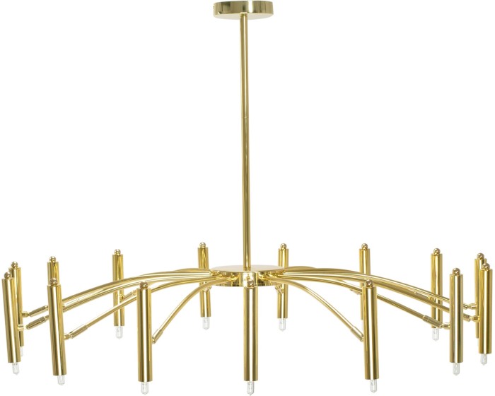 Stropní svítidlo Candle 97 cm zlaté
