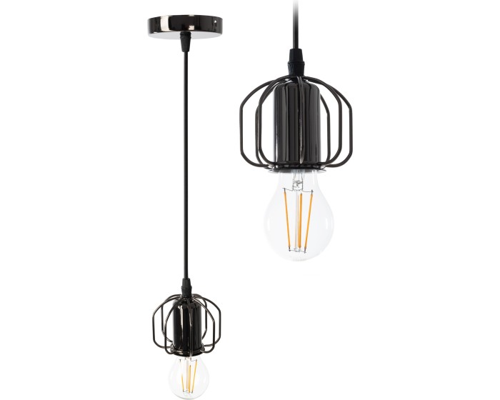 Stropní svítidlo Loft Black APP 595-1CP
