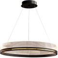 Závěsná lampa La Belle XXIX zlatá/černá